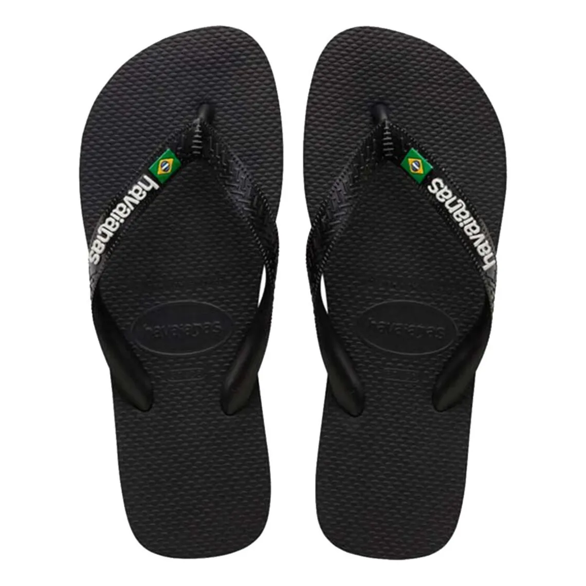 HAVAIANAS BRASIL KLIP KLAPPER | BLACK/BLACK