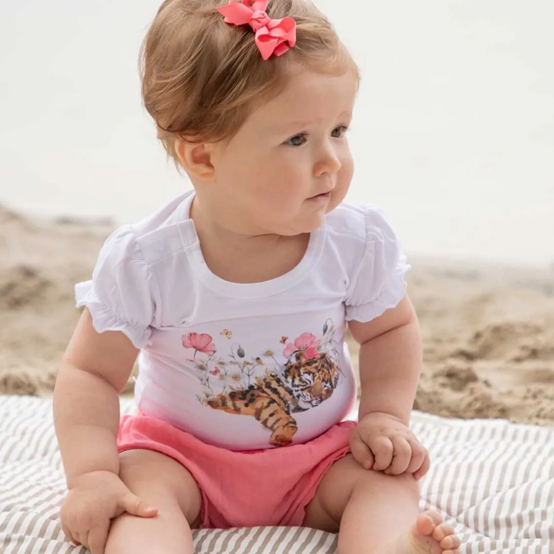 HELLALINA SHORTS | FLAMINGO