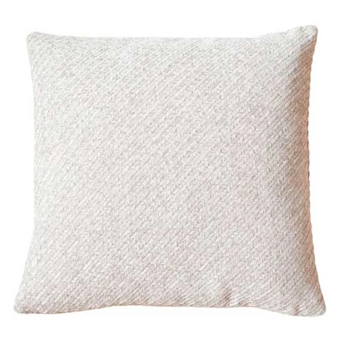 HERRINGBONE PILLOW 45 X 45 CM | IVORY