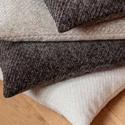 HERRINGBONE PILLOW 45 X 45 CM | IVORY