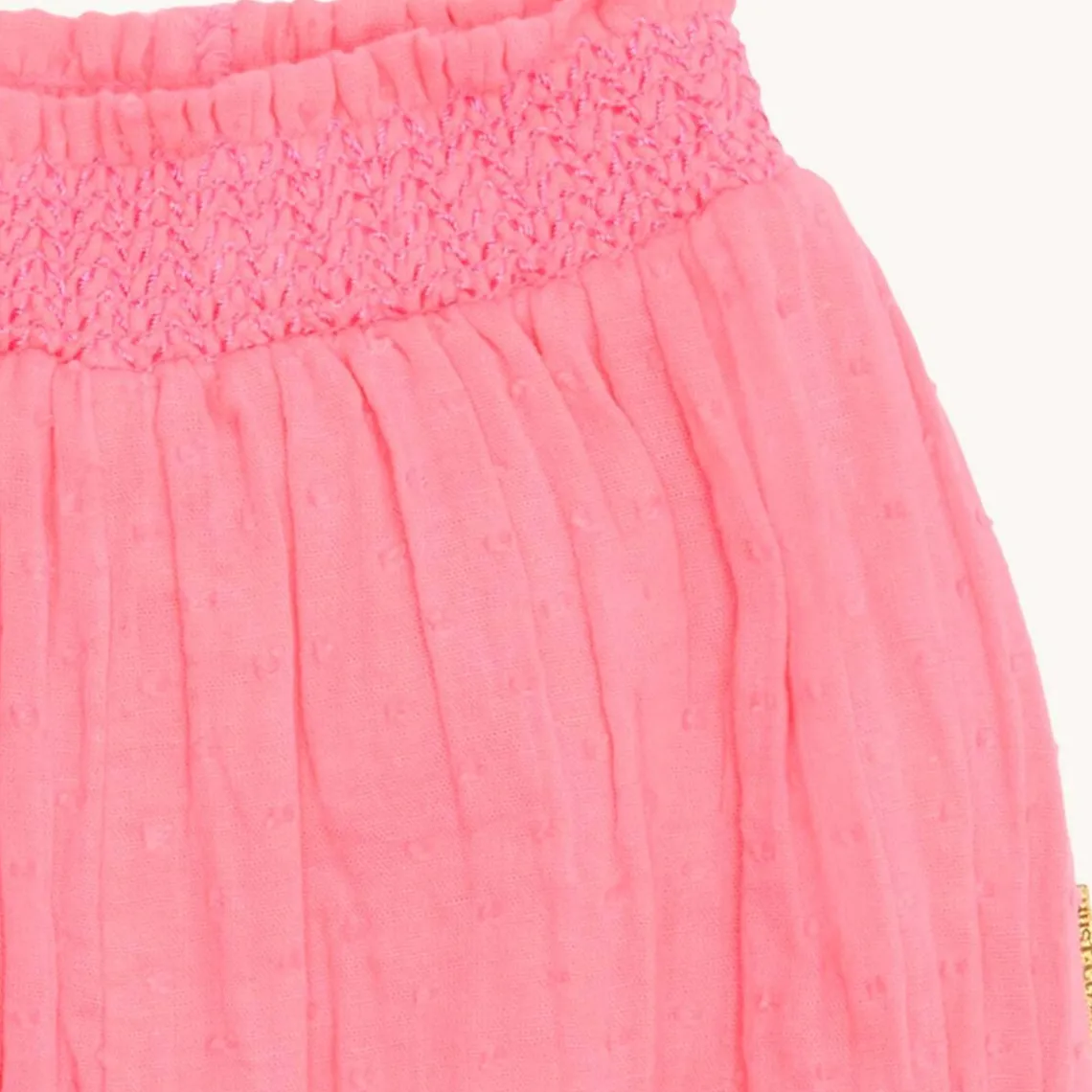 HILMA DOBBY MOUSSELIN SHORTS | BLUSHING