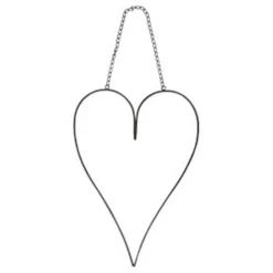 HJERTE M/OPHÆNG 51X72CM - METAL