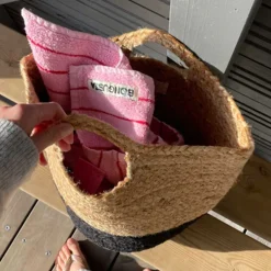 IBIZA TASKE | BLACK/BEIGE