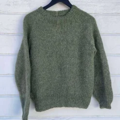 IDA ALPACA SWEATER | ARMY