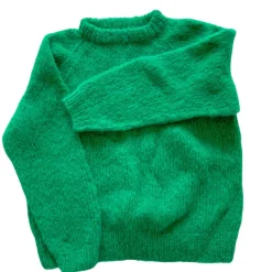 IDA ALPACA SWEATER | GRØN