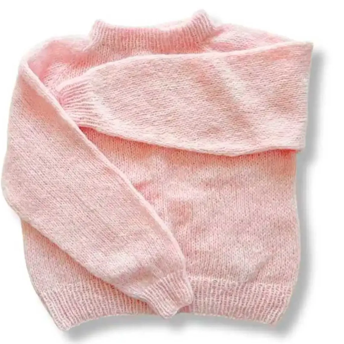 IDA ALPACA SWEATER | LYS PINK
