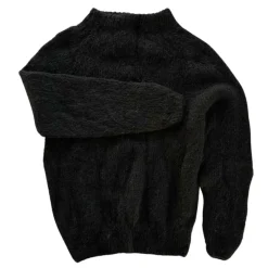 IDA ALPACA SWEATER | SORT