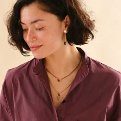 IMAGINE GARNET NECKLACE