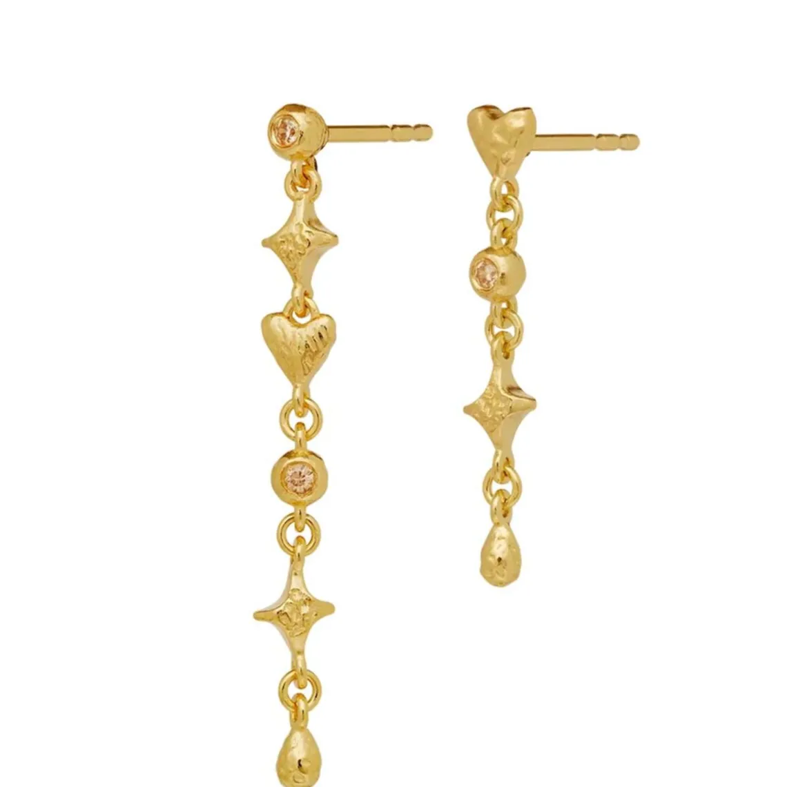 ISIDORA ØRERINGE | FORGYLDT