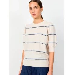 ISMAILA 18 PULLOVER | TUR/CREME