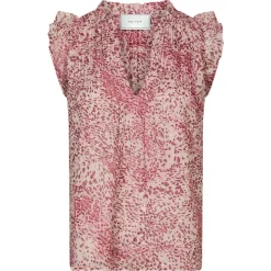 IZAR BLUR GRAPHIC TOP | EVENING ROSE