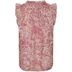 IZAR BLUR GRAPHIC TOP | EVENING ROSE