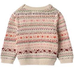 JACQUARD OLGA PULLOVER | MULTI