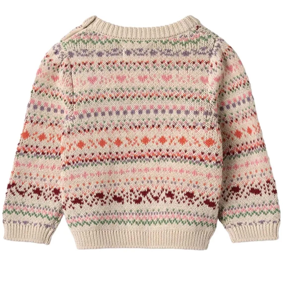 JACQUARD OLGA PULLOVER | MULTI