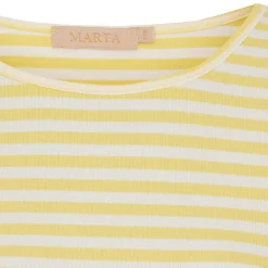 JOSIANE LS T-SHIRT | GIALLO/GREGGIO