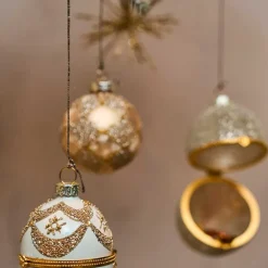 JULEKUGLE D8CM | GOLD/CHAMPAGNE