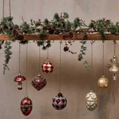 JULEKUGLE SVAMP | RØD