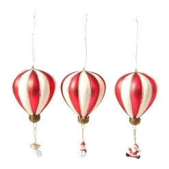 JULEPYNT - BALLON I GLAS M/MOTIV 8 CM | ENGEL