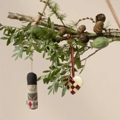 JULEPYNT - GARDER 10 CM | BLÅ