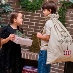 JULESÆK M/BRODERI 55X80CM