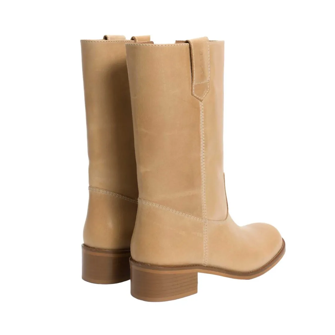 JULIA ESCOVADO STØVLER | LIGHT TAN