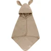 KANGAROO HOODIE TOWEL BABY | VANILLA