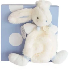 KANIN BLÅ, NUSSEKLUD 26CM