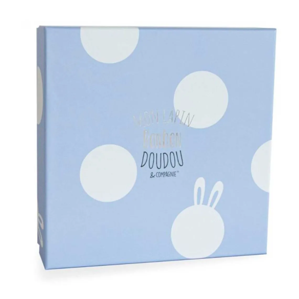 KANIN BLÅ, NUSSEKLUD 26CM