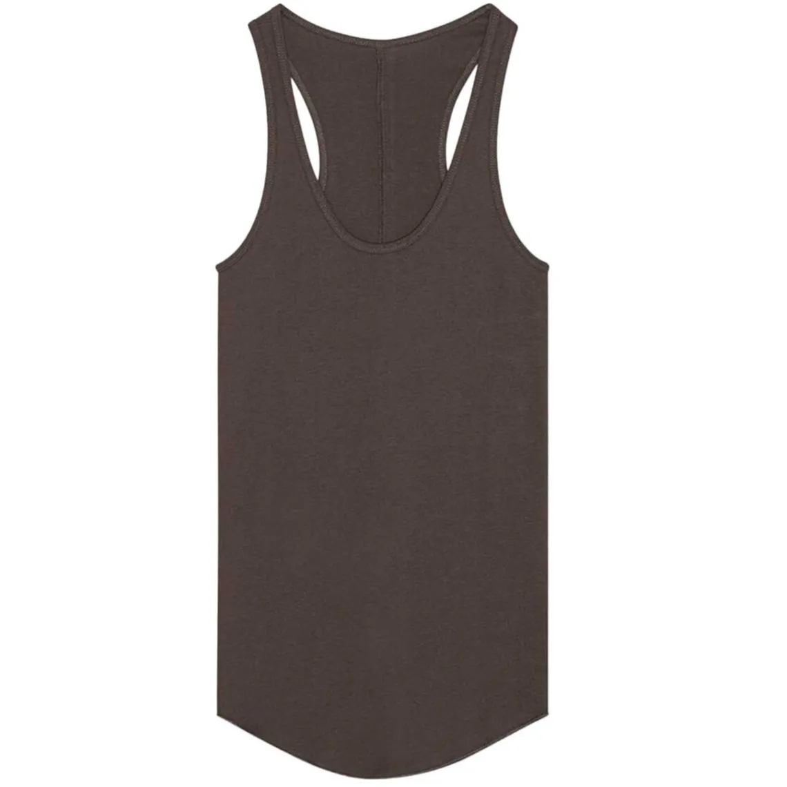 KARMA TANK TOP | DARK BROWN