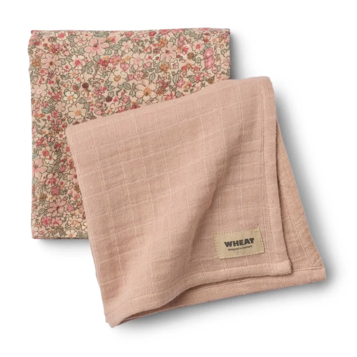 KAYA MUSLIN 2-PACK STOFBLEER | ROSE DUST