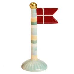 KERAMIK FLAG 14 CM | MULTI STRIB