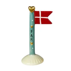 KERAMIKFLAG 14 CM | FAR PETROL