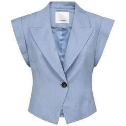 KIANA PIN VEST | PALE BLUE