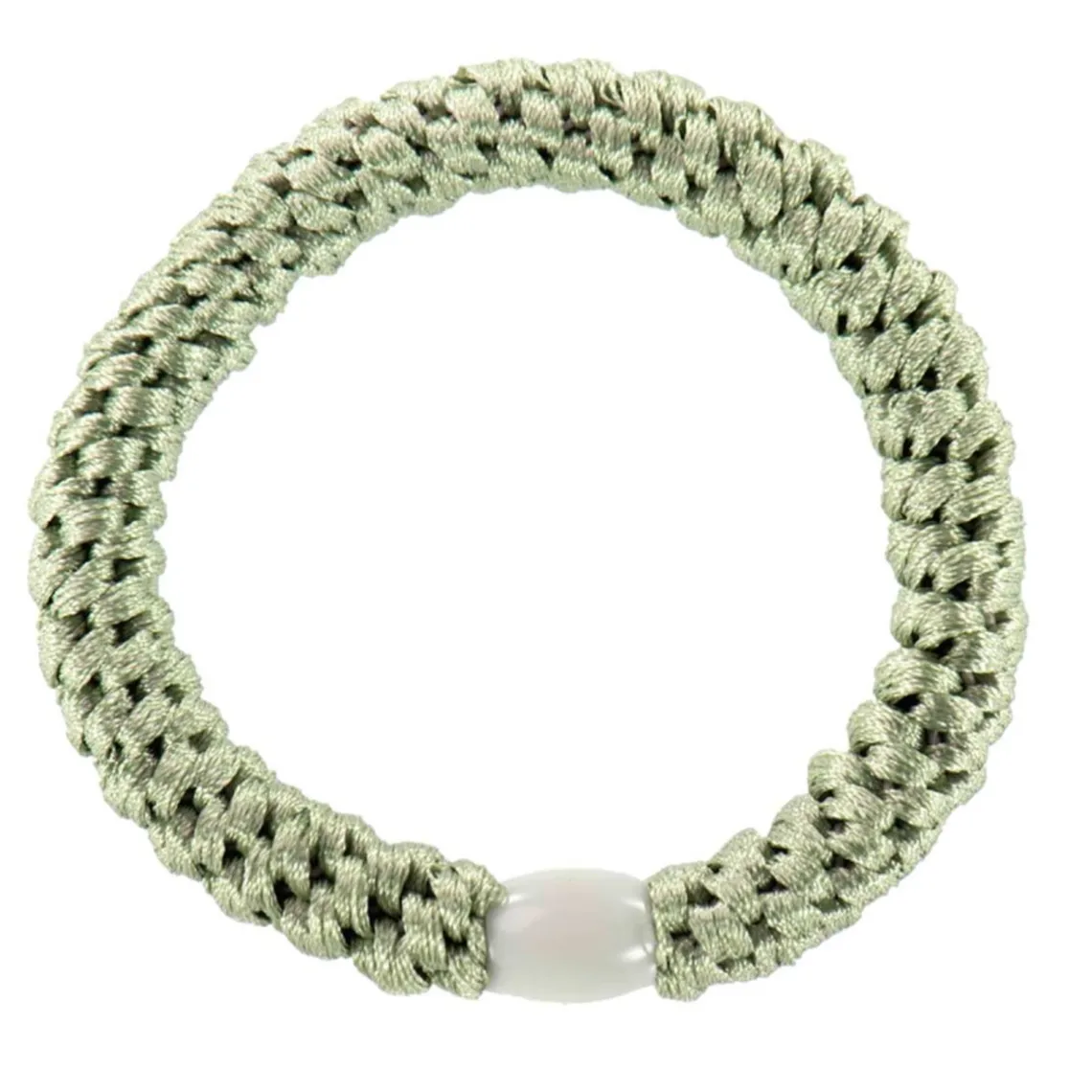 KKNEKKI HÅRELASTIK | DUSTY LIND GREEN