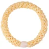 KKNEKKI HÅRELASTIK | LIGHT YELLOW GLITTER