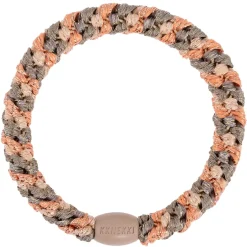 KKNEKKI HÅRELASTIK | MIX ROSEGOLD CAMO GLITTER