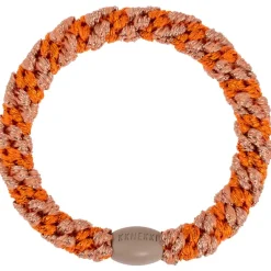 KKNEKKI HÅRELASTIK | ORANGE ROSEWOOD GLITTER