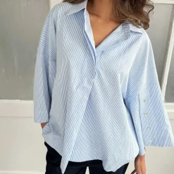 KLARA SHIRT | BLUE STRIPE