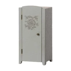 KLÆDESKAB 23X11 CM - GREY/MINT