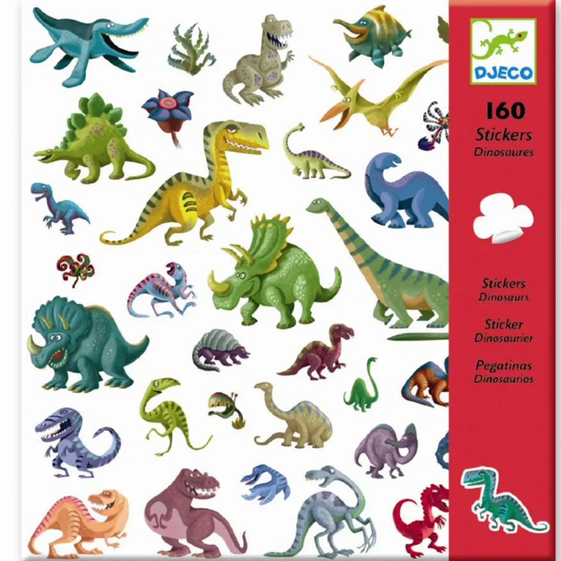 KLISTERMÆRKER - DINOSAURER
