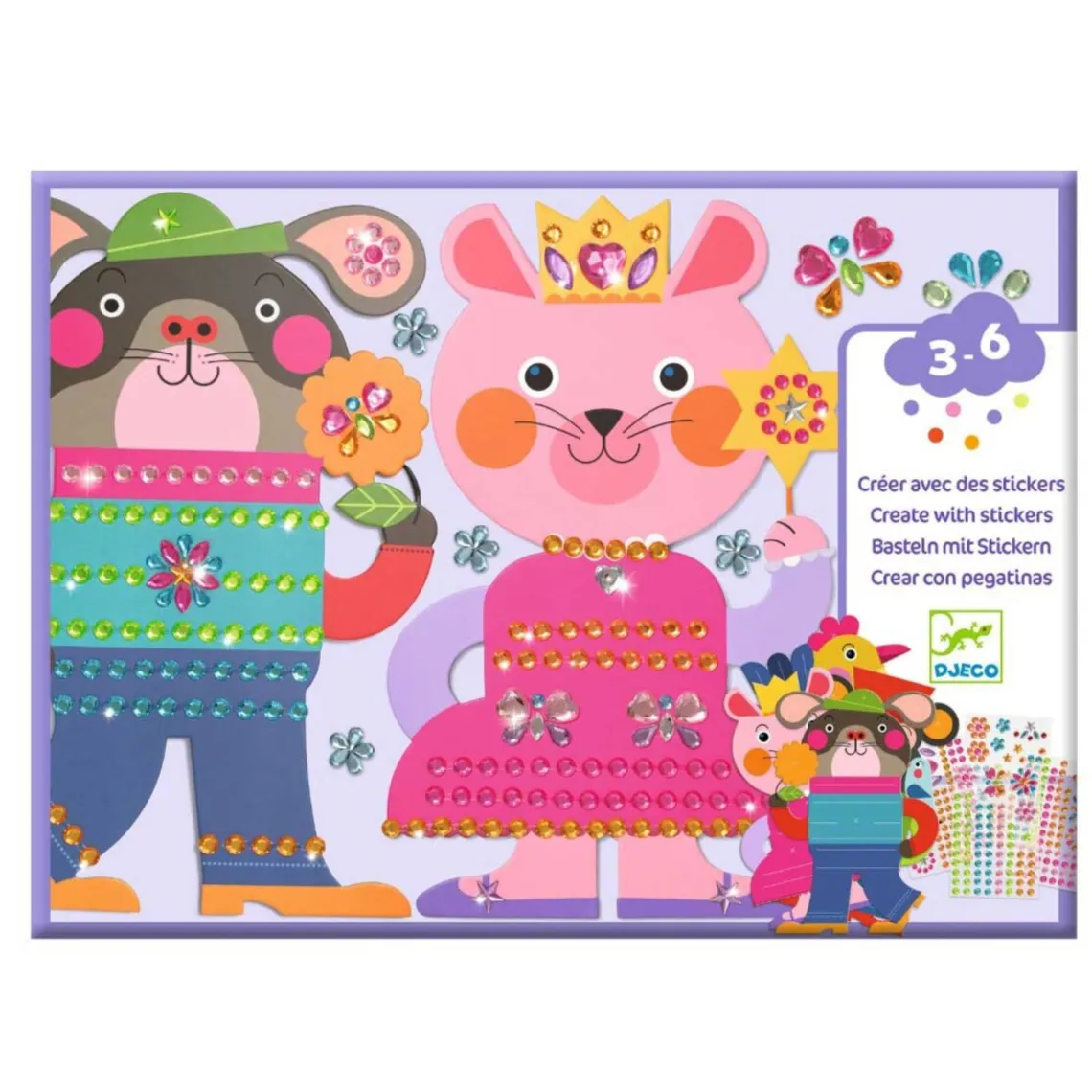 KLISTERMÆRKER - DYR DER GLIMTER