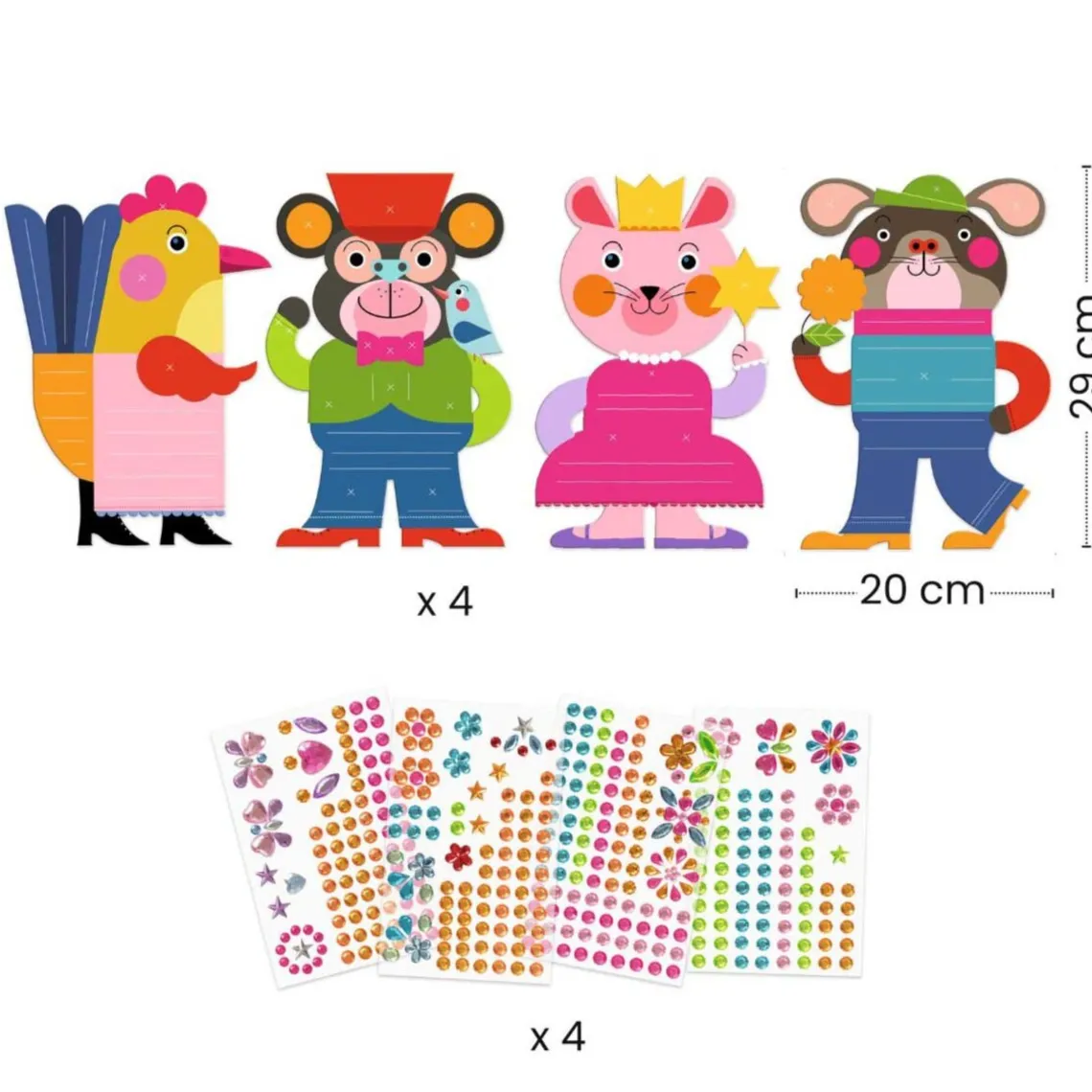 KLISTERMÆRKER - DYR DER GLIMTER