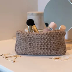 KNITTED CLUTCH | TIGER MELANGE