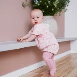 KRAVLE STRØMPEBUKSER | DUSTY ROSE