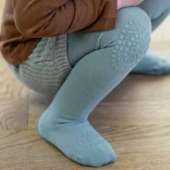 KRAVLE STRØMPEBUKSER | DUSTY BLUE