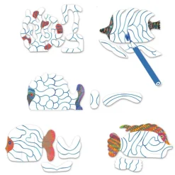 KREATIV M/PAPIR - 3 STORE FISK