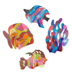 KREATIV M/PAPIR - 3 STORE FISK