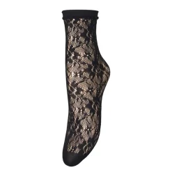 LACIA LACE SOCK | BLACK