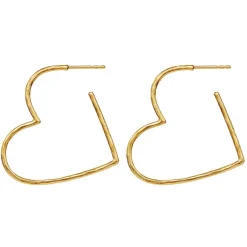 LAIA GRANDE ØRERINGE | FORGYLDT