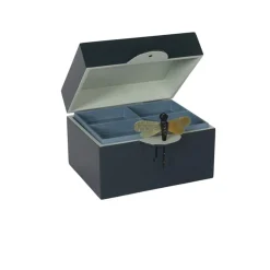 LAKSKRIN M/GULDSMED BIG 14X18X12 CM | DARK PETROL